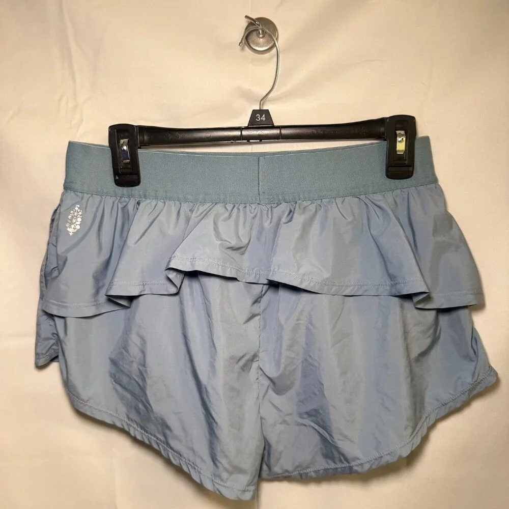 Free People Movement Blue Shorts - Picture 2 of 6